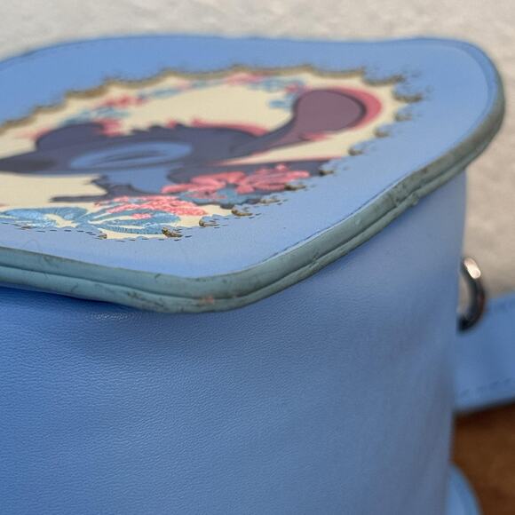 Loungefly Disney Lilo & Stitch Angel Heart Bag Convertible Crossbody Backpack main image 12